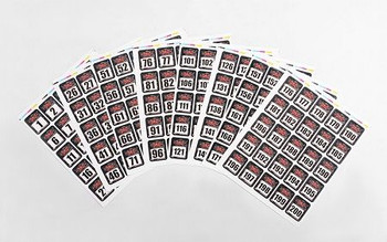 RC4WD Event Numbers Decal Sheets 1 200 Gate Truck Markers Race Number Z-L0090 RC4WD Event Numbers Decal Sheets 1 200 Gate Truck Markers Race Number Z-L0090