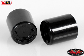 Scale Rear Hubs V2 Pair BLACK metal Replaces wheel nut RC4WD Z-S1266 RC Bitz Scale Rear Hubs V2 Pair BLACK metal Replaces wheel nut RC4WD Z-S1266 RC Bitz