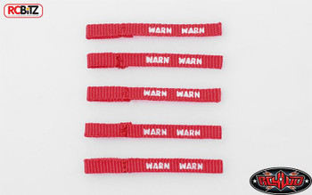 TOY RC4WD Warn Winch Pull Tags RED Pack of 5 Scale Detail Z-S1660 Accessory TOY RC4WD Warn Winch Pull Tags RED Pack of 5 Scale Detail Z-S1660 Accessory