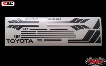 RC4WD Clean Stripes Mojave TF2 Side Decal Sticker Sheet BLACK Stripe Z-B0143 RC RC4WD Clean Stripes Mojave TF2 Side Decal Sticker Sheet BLACK Stripe Z-B0143 RC