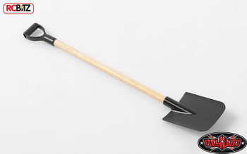 Scale Garage Series 1/10 Wooden Handle Boulder Flat Shovel w/D-Grip Z-S1740 TOY Scale Garage Series 1/10 Wooden Handle Boulder Flat Shovel w/D-Grip Z-S1740 TOY