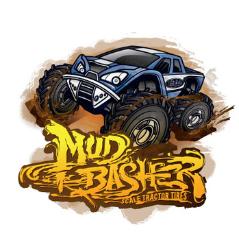 RC4WD Mud Basher 1.9" Scale Tractor Tires Tyre Scaler Bogger NARROW Agressive RC4WD Mud Basher 1.9" Scale Tractor Tires Tyre Scaler Bogger NARROW Agressive