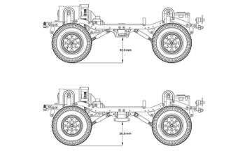 Low Profile Delrin Skid Plate Std TC TF2 SWB Z-S1823 RC4WD Gain 4mm CLERANCE RC Low Profile Delrin Skid Plate Std TC TF2 SWB Z-S1823 RC4WD Gain 4mm CLERANCE RC
