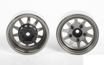OEM Stamped Steel 1.55" Beadlock Wheels PLAIN Z-W0258 RC4WD 12mm HEX TF2 G2 OEM Stamped Steel 1.55" Beadlock Wheels PLAIN Z-W0258 RC4WD 12mm HEX TF2 G2