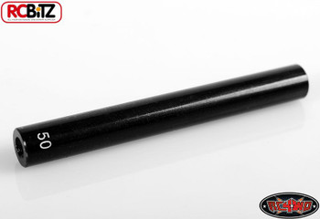 50mm 1.97" Internally Threaded Aluminum Suspension steering Link BLACK Bar 50mm 1.97" Internally Threaded Aluminum Suspension steering Link BLACK Bar