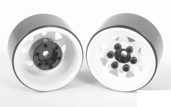 Stamped Steel 1.0'' Stock Beadlock Wheels WHITE Z-W0111 RC4WD 18th scale G2 Stamped Steel 1.0'' Stock Beadlock Wheels WHITE Z-W0111 RC4WD 18th scale G2