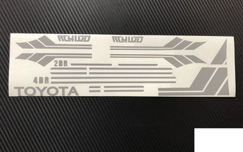 RC4WD Clean Stripes Mojave II 2 4 Door Decal Sheet GREY Z-B0174 Stripe Sticker RC4WD Clean Stripes Mojave II 2 4 Door Decal Sheet GREY Z-B0174 Stripe Sticker