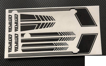 RC4WD Clean Stripes D90 Decal Sheet BLACK Z-B0179 Side Stripe Sticker +hood TOY RC4WD Clean Stripes D90 Decal Sheet BLACK Z-B0179 Side Stripe Sticker +hood TOY