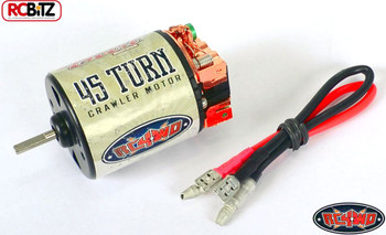 RC4WD Brushed 45T Boost Rebuildable Comp Crawler Motor with LEADS with Bullets RC4WD Brushed 45T Boost Rebuildable Comp Crawler Motor with LEADS with Bullets