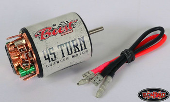 RC4WD Brushed 45T Boost Rebuildable Comp Crawler Motor with LEADS with Bullets RC4WD Brushed 45T Boost Rebuildable Comp Crawler Motor with LEADS with Bullets