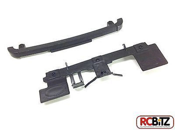 Set of plastic bumpers as supplied. Set of plastic bumpers as supplied.
