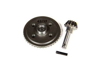 Axial SCX10 AX10 Wraith Yet Heavy Duty Bevel gear Set UNDERDRIVE 43t 13t AX30402 Axial SCX10 AX10 Wraith Yet Heavy Duty Bevel gear Set UNDERDRIVE 43t 13t AX30402