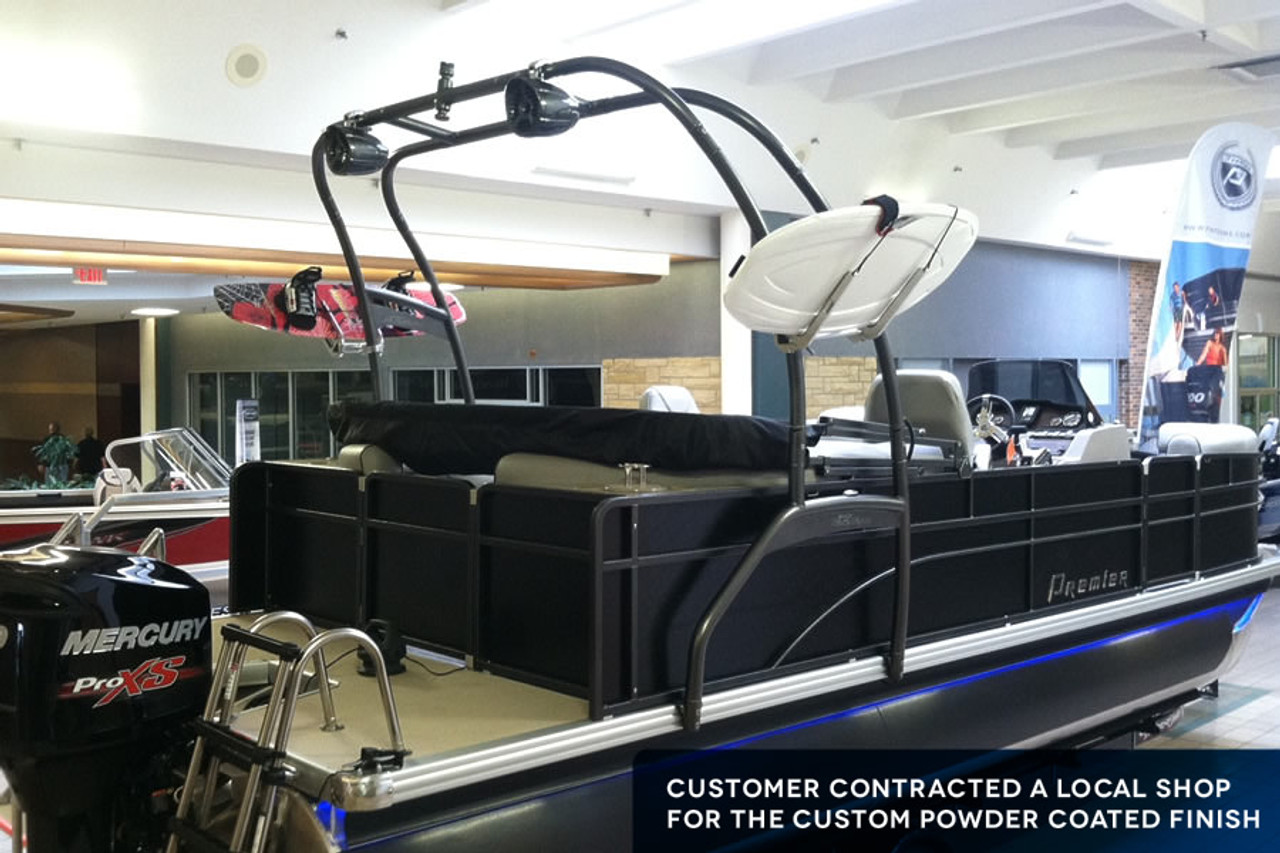 NEW! Pontoon Boat Wakeboard Tower Upgrade. Affordable ...