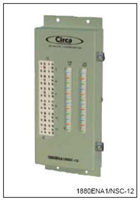 12 Pair 110 Termination in - 110 Termination out Building Entrance Protector 12 Pair 110 Termination in - 110 Termination out Building Entrance Protector