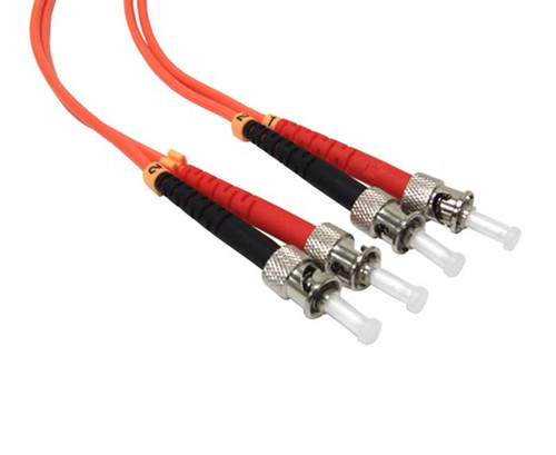 ST-ST Duplex Multi Mode 50/125 OM2 Fiber Optic Patch Cable ST-ST Duplex Multi Mode 50/125 OM2 Fiber Optic Patch Cable