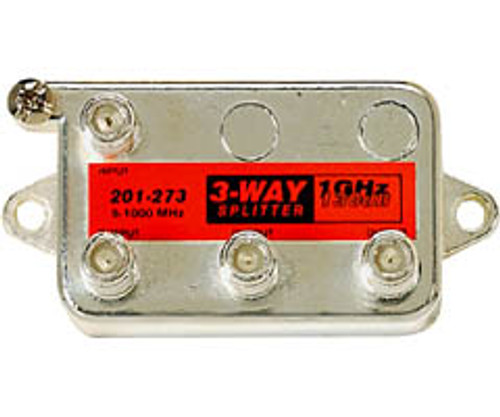 3-way 1Ghz 130dB F Splitter 3-way 1Ghz 130dB F Splitter