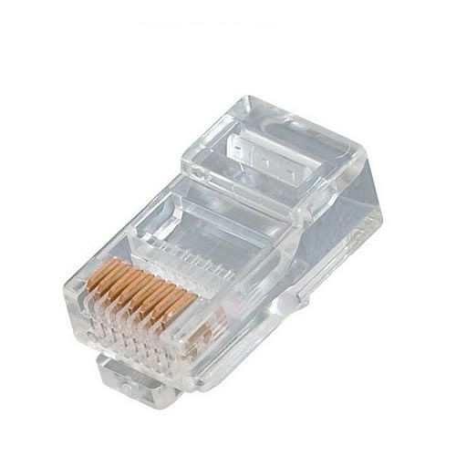 300-068 Modular Line Cord Plug 8P8C RJ45 for Flat Cable 300-068 Modular Line Cord Plug 8P8C RJ45 for Flat Cable