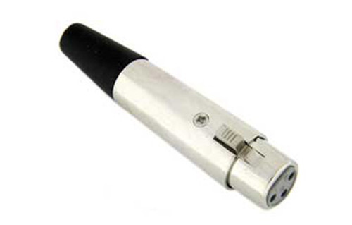 3C XLR Jack with Strain Relief Microphone 3C XLR Jack with Strain Relief Microphone