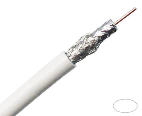 RG6/U CATV Plenum CMP Coaxial Cable with Dual Shield Bonded AL Foil + 75% Al Braiding RG6/U CATV Plenum CMP Coaxial Cable with Dual Shield Bonded AL Foil + 75% Al Braiding