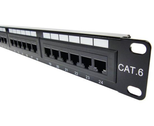 24 Port Category 6 Horizontal 19" Patch Panel 24 Port Category 6 Horizontal 19" Patch Panel