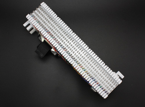 157A 66 Split Block, 50 pair, with 50 pin Male Telco Connector on One Side 157A 66 Split Block, 50 pair, with 50 pin Male Telco Connector on One Side