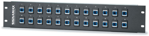 12SC-FT 12-Fiber (12-Simplex) SC MM Fiber Panel, 1.75" High 12SC-FT 12-Fiber (12-Simplex) SC MM Fiber Panel, 1.75" High
