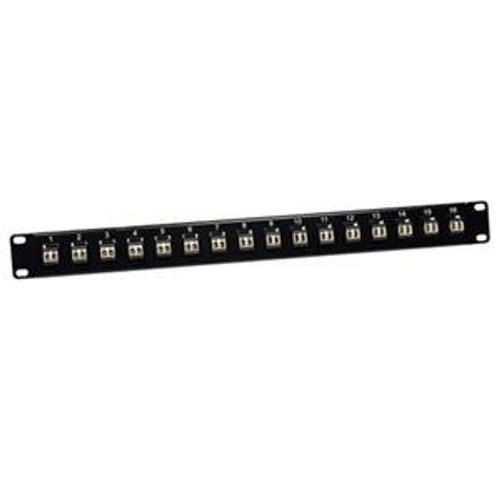 96 Fiber (48 Duplex) LC MM Feed Thru Patch Panel 19" 3RU 96 Fiber (48 Duplex) LC MM Feed Thru Patch Panel 19" 3RU