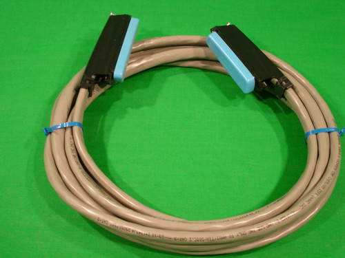 Telco Amphenol 25 Pair 50 Pin Patch Cord Male to Male Telco Amphenol 25 Pair 50 Pin Patch Cord Male to Male