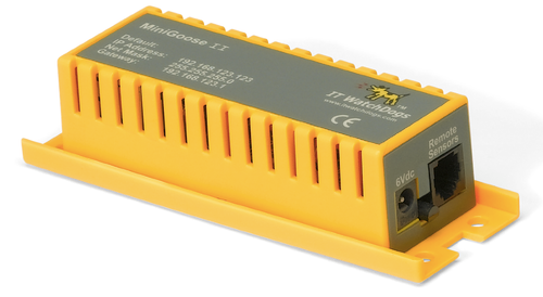MiniGoose II Network Environmental Climate Monitor with Built-in Temperature Sensor MiniGoose II Network Environmental Climate Monitor with Built-in Temperature Sensor