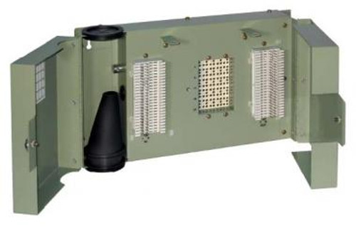 1890ECT1-25 25 Pair 66 in 66 out Splice Chamber Cover Building Entrance Protector 1890ECT1-25 25 Pair 66 in 66 out Splice Chamber Cover Building Entrance Protector