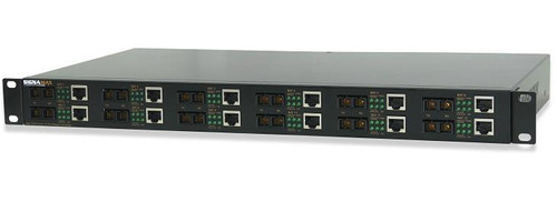 12 Channel Rackmount SC to RJ45 Gigabit Fiber Media Converter MM 220m 12 Channel Rackmount SC to RJ45 Gigabit Fiber Media Converter MM 220m