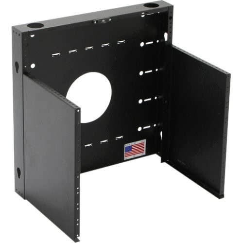 MRQ100V08 MINIRAQ 8U Vertical Wall Mount Rack System MRQ100V08 MINIRAQ 8U Vertical Wall Mount Rack System