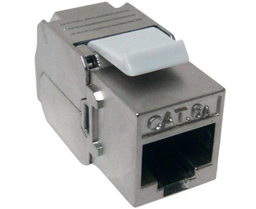MIG Premier Keystone Category 6A Shielded Toolless Data Jack (610-145) MIG Premier Keystone Category 6A Shielded Toolless Data Jack (610-145)