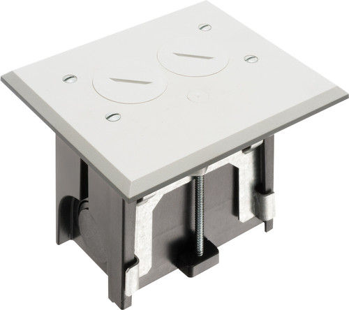 Adjustable Non-Metallic Floor Box for New Floors Adjustable Non-Metallic Floor Box for New Floors