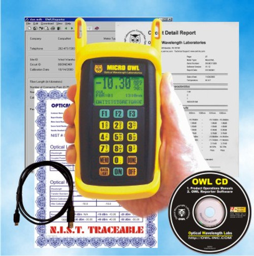 Multimode Fiber Optic Installers Test Kit with Print Out Multimode Fiber Optic Installers Test Kit with Print Out
