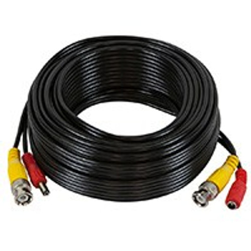 50' CCTV Video and Power Cable BNC 2.1mm 50' CCTV Video and Power Cable BNC 2.1mm