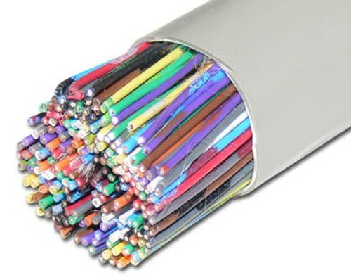 CAT3 UTP PVC Bulk Cable 24AWG Solid 100 Pair (1-Foot) - Grey CAT3 UTP PVC Bulk Cable 24AWG Solid 100 Pair (1-Foot) - Grey