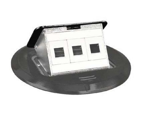 Conference Table Spring Loaded Pop-up 3 Port Data Black (033-100BK) Conference Table Spring Loaded Pop-up 3 Port Data Black (033-100BK)