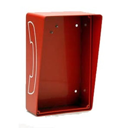Outdoor Open Style Telephone Enclosure Red 331-HOB-R Outdoor Open Style Telephone Enclosure Red 331-HOB-R