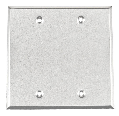 Blank Two Gang Weatherproof Box Cover Blank Two Gang Weatherproof Box Cover