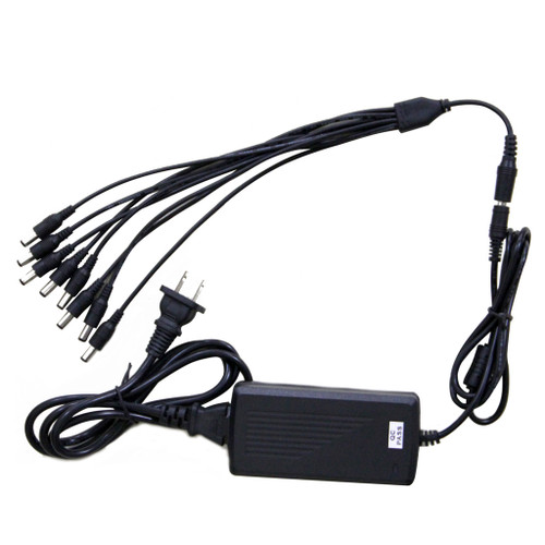 12V 5 Amp 5000ma Camera Power Supply 8 Squid 12V 5 Amp 5000ma Camera Power Supply 8 Squid