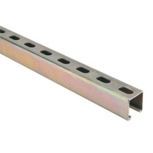 12 Gauge Unistrut Pre Cut 20" Section Galvanized 12 Gauge Unistrut Pre Cut 20" Section Galvanized