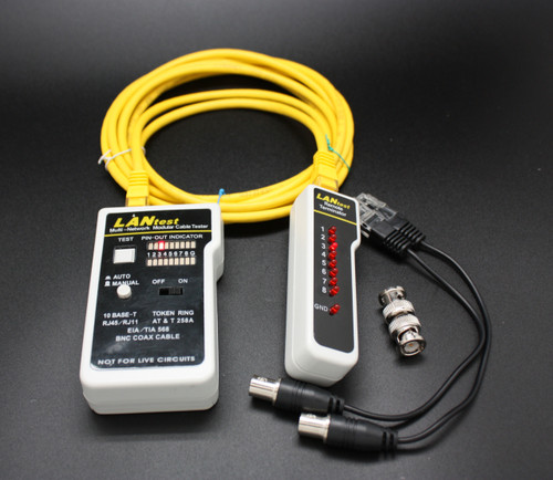 Network Cable Tester Patch Cords Pin to Pin Test Network Cable Tester Patch Cords Pin to Pin Test