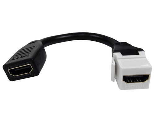 HDMI Modular Snap-in Insert With 3" HDMI Pigtail HDMI Modular Snap-in Insert With 3" HDMI Pigtail