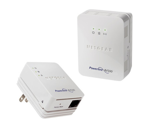 Netgear XWNB5221 500Mpbs Powerline with WIFI over Electrical System Netgear XWNB5221 500Mpbs Powerline with WIFI over Electrical System