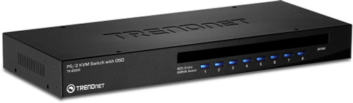 8 Port Rack Mount KVM Switch with OSD Stackable TK-802R 8 Port Rack Mount KVM Switch with OSD Stackable TK-802R