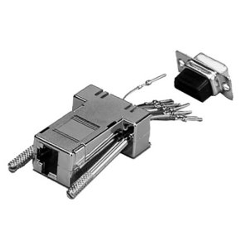 Female DE9 (DB9) to 6P6C Modular Jack RJ12 Female DE9 (DB9) to 6P6C Modular Jack RJ12