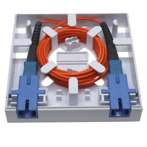 Newtech 552-103 1 Port Fiber Termination Box FTTH Wall Mount Newtech 552-103 1 Port Fiber Termination Box FTTH Wall Mount