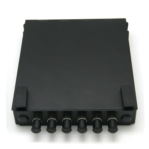 6 Port Mini Wall Mount Fiber Panel ST MM 6 Port Mini Wall Mount Fiber Panel ST MM
