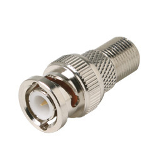 F Jack to BNC Plug Adapter F Jack to BNC Plug Adapter